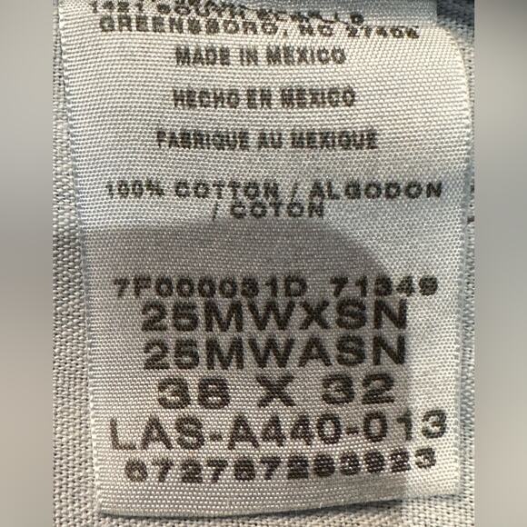 Wrangler 20X Mens 38 x 32 Western Bootcut 100% Cotton Denim Jeans - Picture 4 of 7